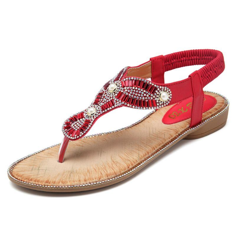 Bohemian Women Beach Flip Flops -sandaalit