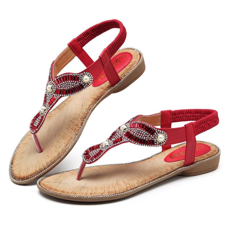 Bohemian Women Beach Flip Flops -sandaalit