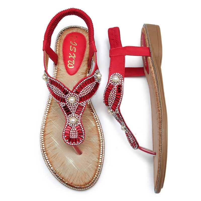 Bohemian Women Beach Flip Flops -sandaalit