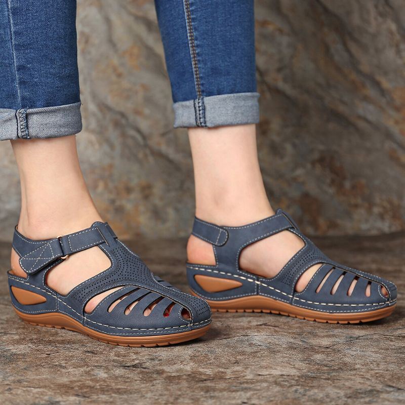 Naisten Kevyet Vapaa-ajan Kengät Koverat Pehmeäpohjaiset Sandaalit