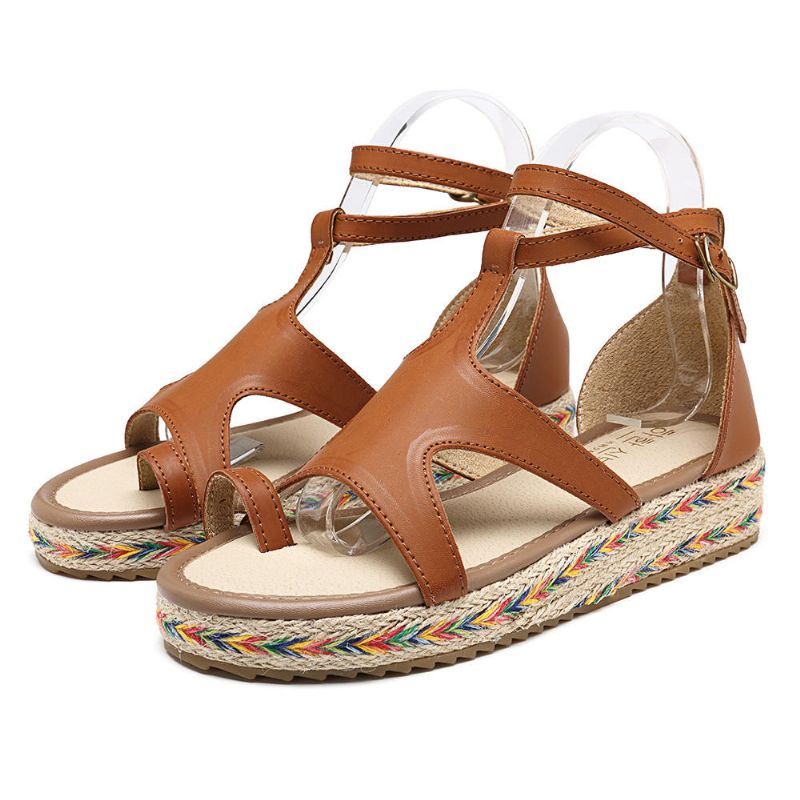 Roman Gladiator Sandaalit Summer Wedges Platform Naisten Kengät