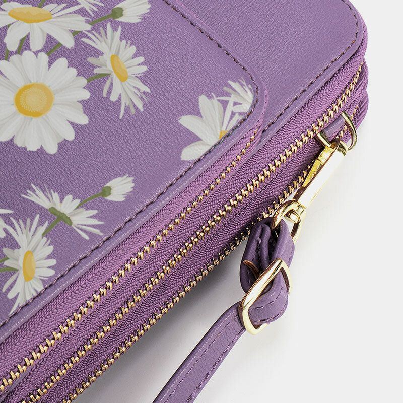 Naisten Daisy Clutch Bag Korttilaukku Puhelinlaukku Crossbody Bag