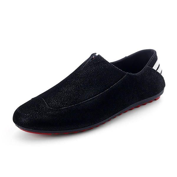 Miesten Kengät Flats Mukavat Pehmeät Hengittävät Rento Outdoor Slip On Flats Loafers Kengät