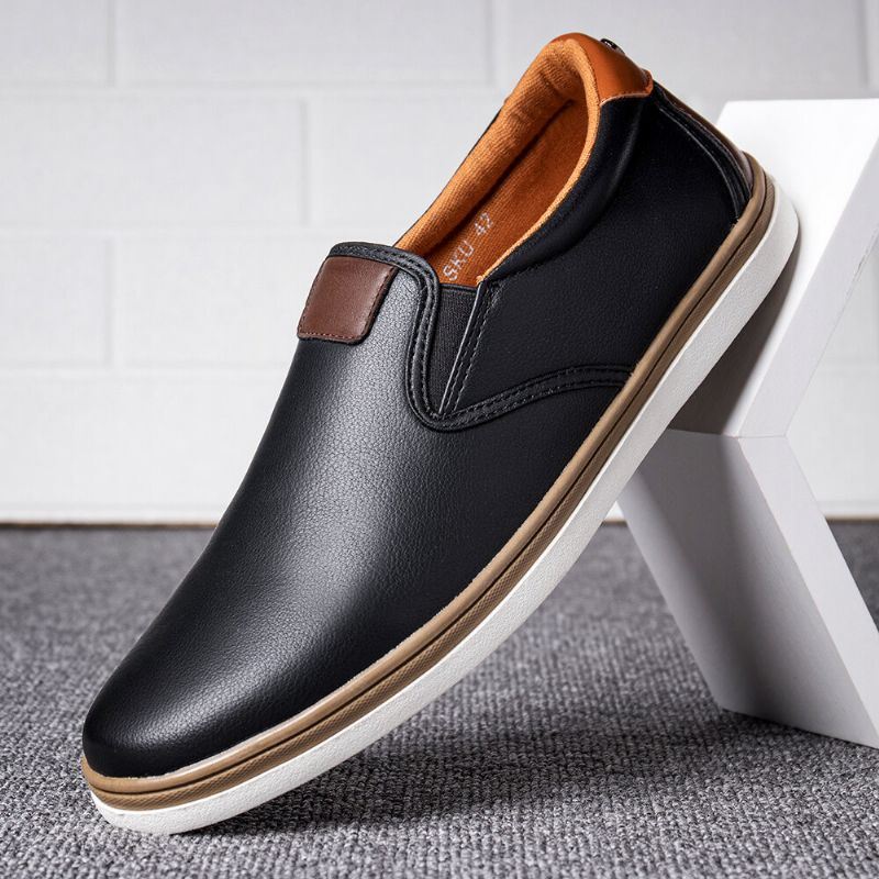 Miesten Retro Pehmeä Kävelypohja Rennot Business Loafers