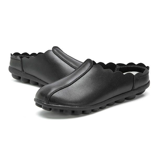 Naisten Mukavat Slip On Lacinness -tasaiset Loaferit