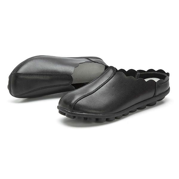 Naisten Mukavat Slip On Lacinness -tasaiset Loaferit