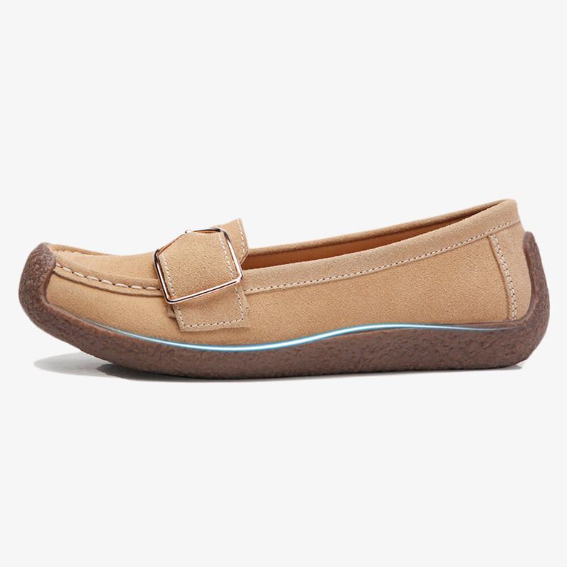 Naisten Pehmeä Pohjasolki Hengittävä Rento Slip On Flats