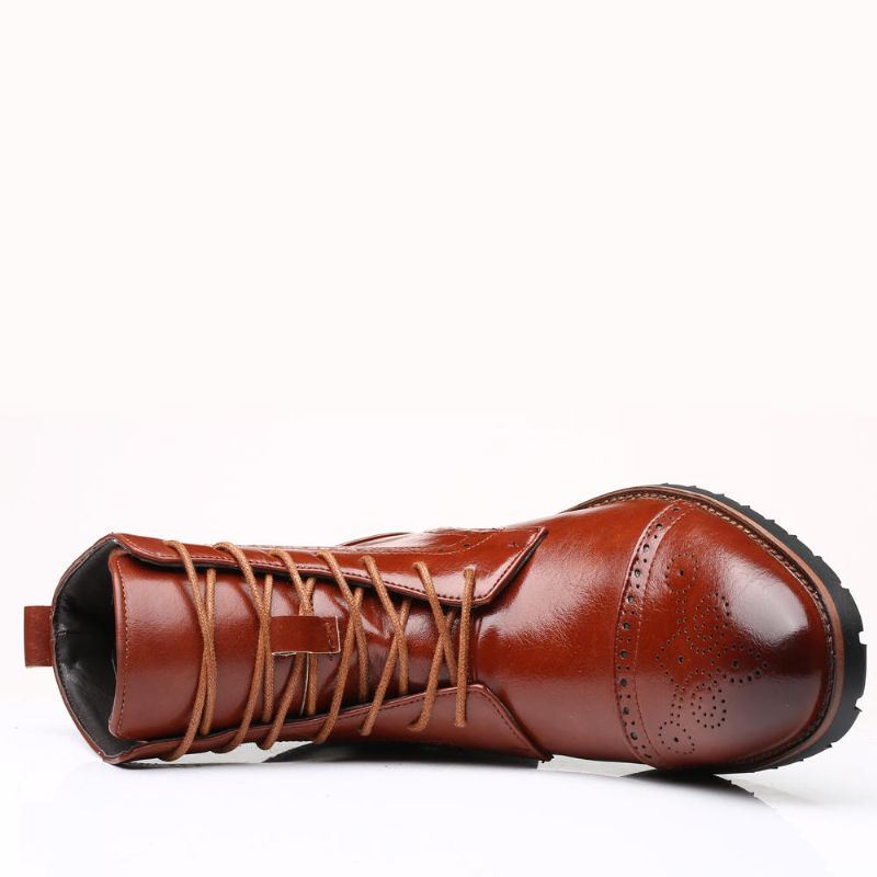 Miesten Brogue Classic Cowboy -nauhasaappaat