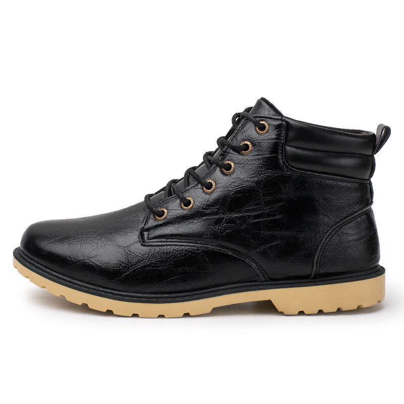 Miesten Retro Outdoor Mukavat Liukumattomat Casual Tooling Boots