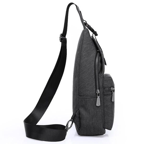 Kaka® Miesten Muoti Rintapakkaus Suuri Tilavuus Swagger Bag Crossbody Matkalaukku