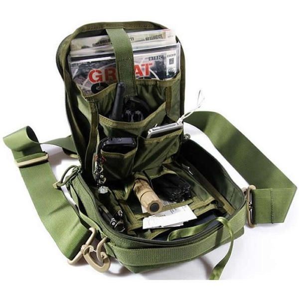 Miehet Naiset Nylon Sport Outdoor Tactical Army Ipad Crossbody -laukku