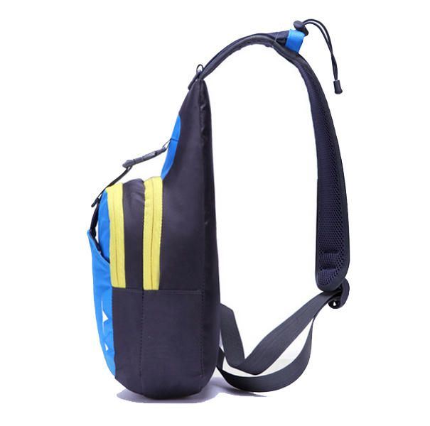 Miehet Naiset Nylon Vedenpitävä Crossbody Laukku Outdoor Sport Casual Rintalaukku