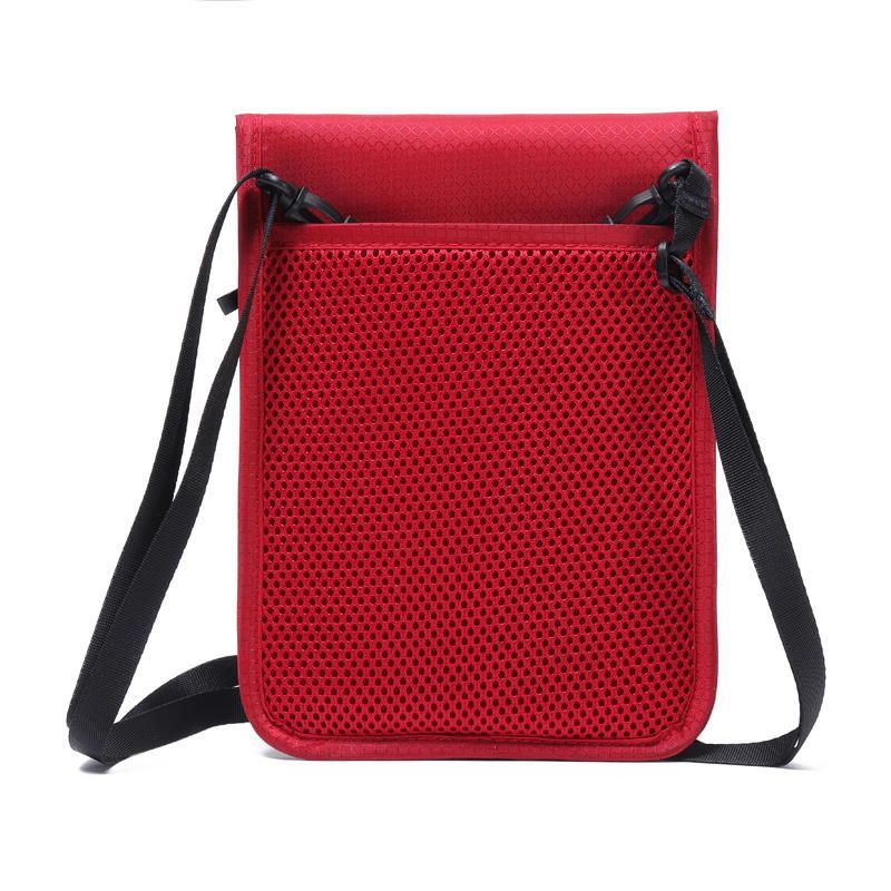 Miehet Naiset Nylon Vedenpitävä Varkaudenesto Matkapassi Monitoimilaukku Crossbody Bag