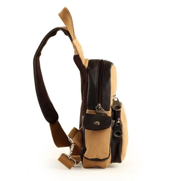 Miesten Canvas-matkalaukku Outdoor Sport Crossbody -laukku