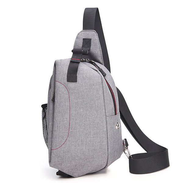 Miesten Canvas Outdoor Sport Monikäyttöinen Crossbody Laukku