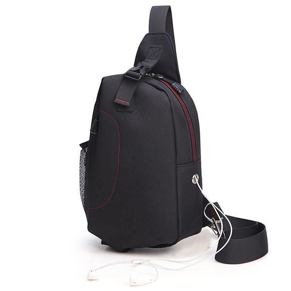 Miesten Canvas Outdoor Sport Monikäyttöinen Crossbody Laukku