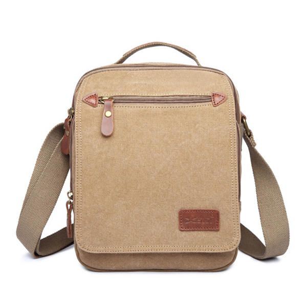 Miesten Kangaskäsilaukku Ipad Bag Outdoor Crossbody -laukku