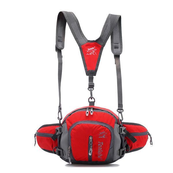 Miesten Naisten Vedenpitävä Crossbody Sport Waist Pack Pussi