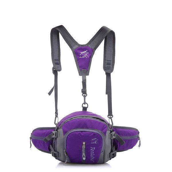 Miesten Naisten Vedenpitävä Crossbody Sport Waist Pack Pussi