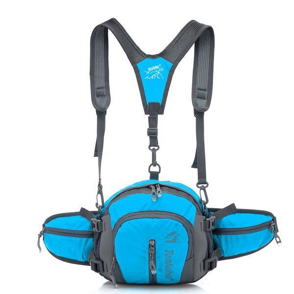 Miesten Naisten Vedenpitävä Crossbody Sport Waist Pack Pussi