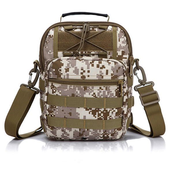 Miesten Tactical Camping Outdoor Sport Rintapakkaus Crossbody Olkalaukku