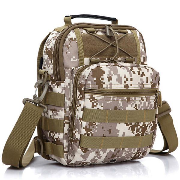 Miesten Tactical Camping Outdoor Sport Rintapakkaus Crossbody Olkalaukku