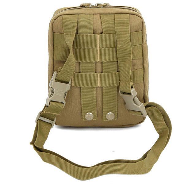 Miesten Tactical Nylon Multifunction Mini Tool Pussi Crossbody Laukku Ipad Olkalaukku