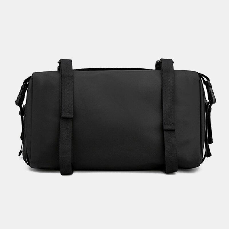 Miesten Unisex Iso Kapasiteetti Takavarkaudenesto Tasku Crossbody Laukut Minimalistinen Solki Nailon Messenger Bag Olkalaukku