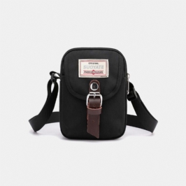 Miesten Unisex Nylon Mini Easy Carry Casual Olkalaukku Cross Body Bag