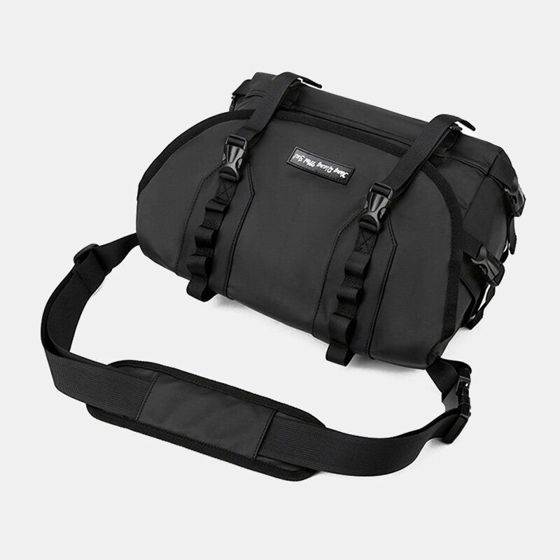 Miesten Unisex Nylon Säädettävä Olkahihna Monitaskuiset Crossbody Laukut Rento Taka Varkaudenesto Tasku Olkalaukku Olkalaukku