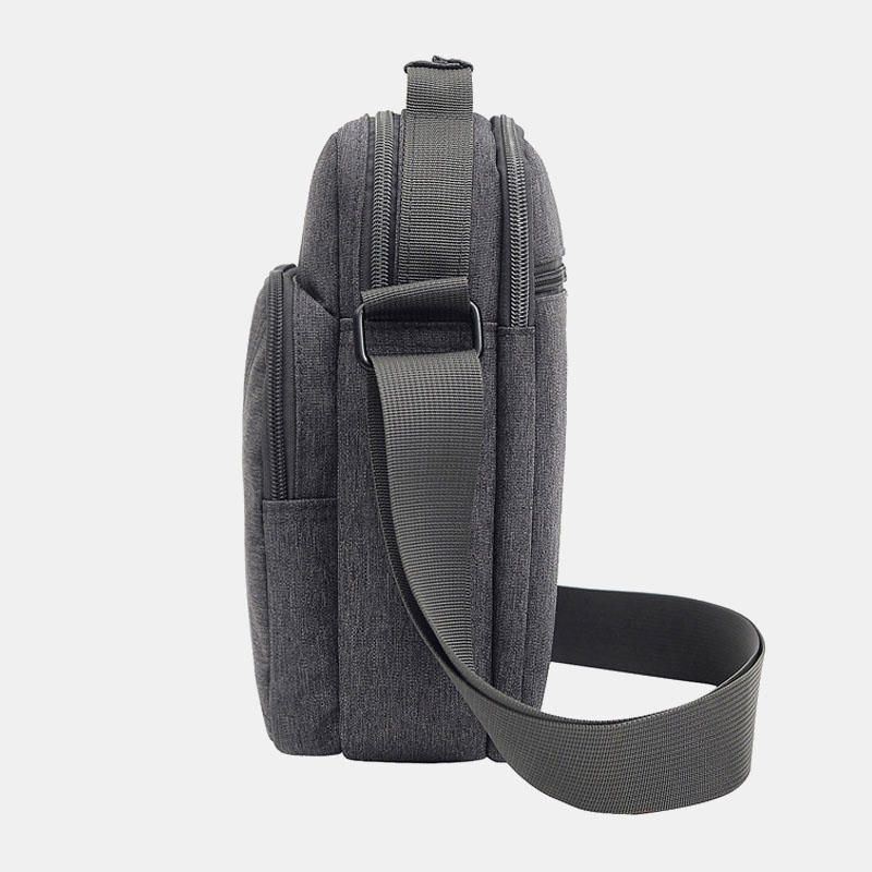 Miesten Vedenpitävä Nailoninen Rento Olkalaukku Crossbody-laukku