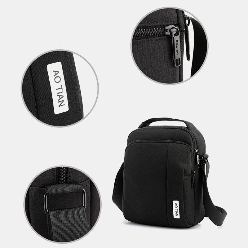 Muoti Business Laukku Olkalaukku Kevyt Crossbody-laukku Miehille