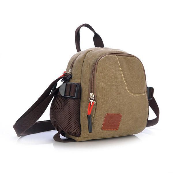 Naiset Miehet Casual Canvas Crossbody Laukut Kevyet Käsilaukut Ulkoilu Olkalaukut