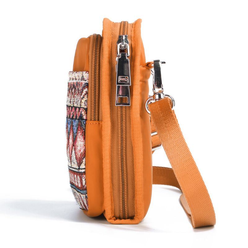 Naisten Canvas Bohemian Crossbody -laukku