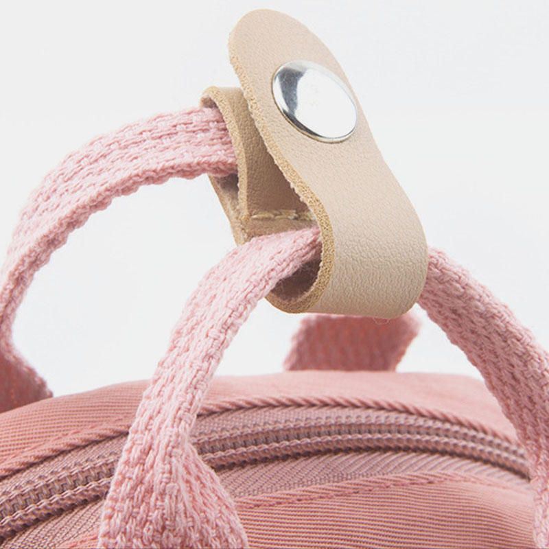 Naisten Colorblock Nylon Vedenpitävä Crossbody Laukku Mini Olkalaukku