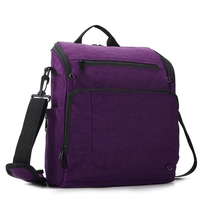 Naisten Miesten Nylon Monitaskuinen Rento Crossbody-laukku