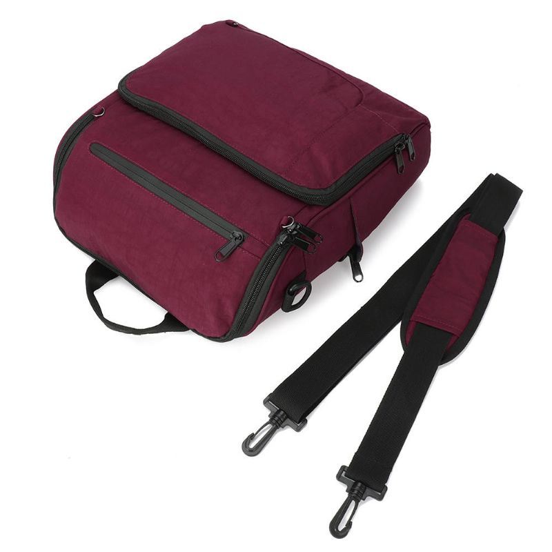 Naisten Miesten Nylon Monitaskuinen Rento Crossbody-laukku