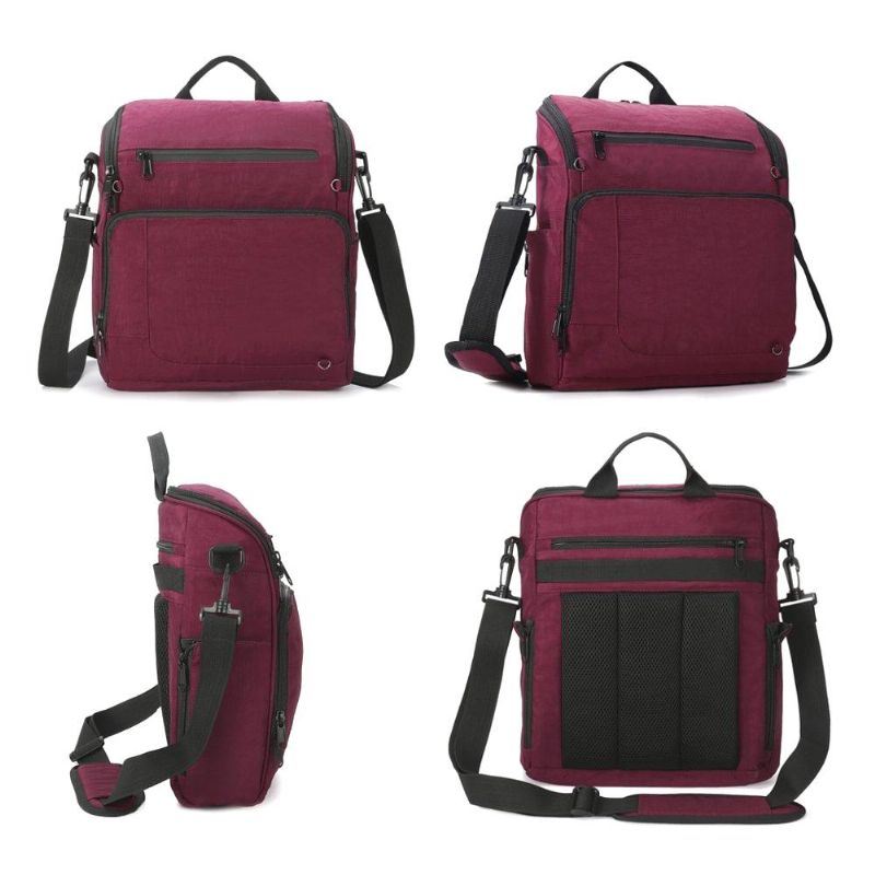 Naisten Miesten Nylon Monitaskuinen Rento Crossbody-laukku