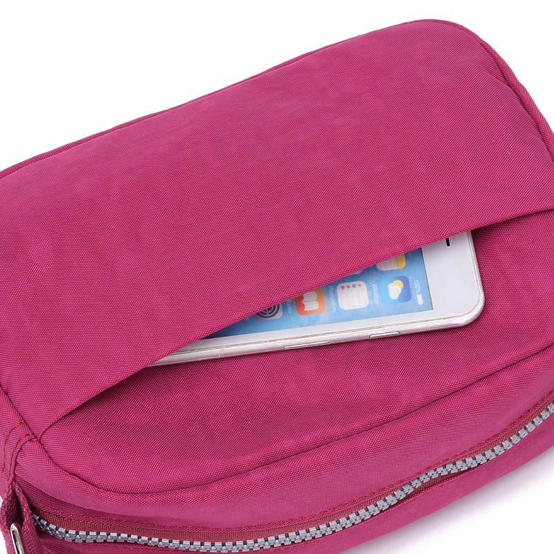 Naisten Monitaskuinen Crossbody-laukku Vedenpitävä Nailonlaukku