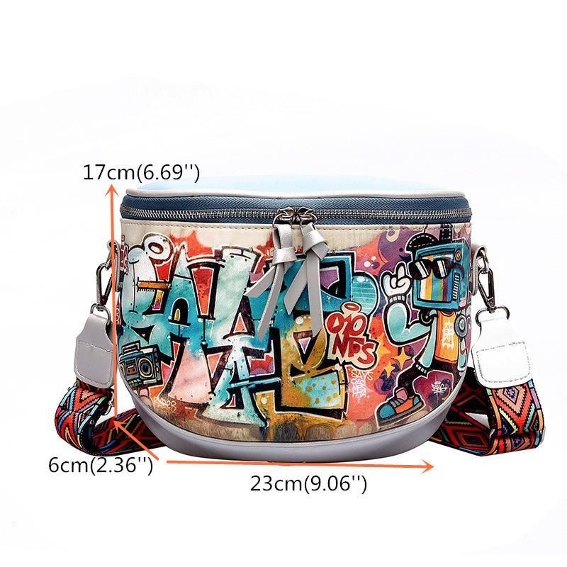 Naisten Muoti Multi-carry Laukku Hip-hop Crossbody Laukku