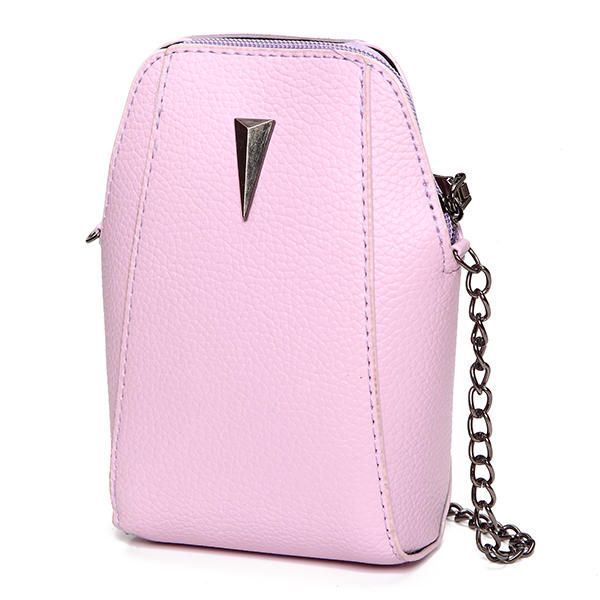 Naisten Nainen Pu Krokotiilikuvioinen Ketjulaukku Puhelinlaukku Kytkinlaukku Crossbody Bag