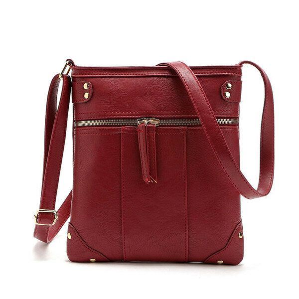 Naisten Vintage Messenger Laukut Tytöt Rennot Olkalaukut Retro Crossbody Laukut