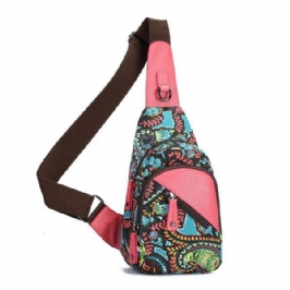 National Floral Summer Light Naisten Rintalaukku Sling Bag Olkalaukku Crossbody