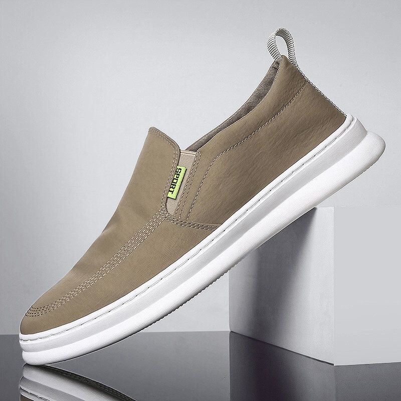 Miesten Jääsilkkikankaasta Hengittävät Ajokengät Slip On Skate Sneakers