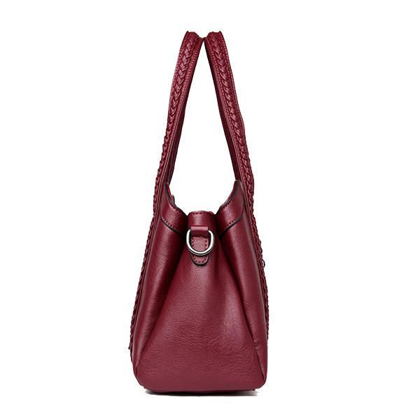 Naisten Elegant Soft Pu -käsilaukku Olkalaukut Crossbody Laukut