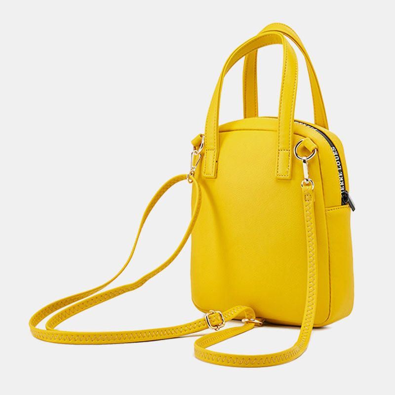 Naisten Pure Color Pieni Monitoimikäsilaukku Crossbody Laukku