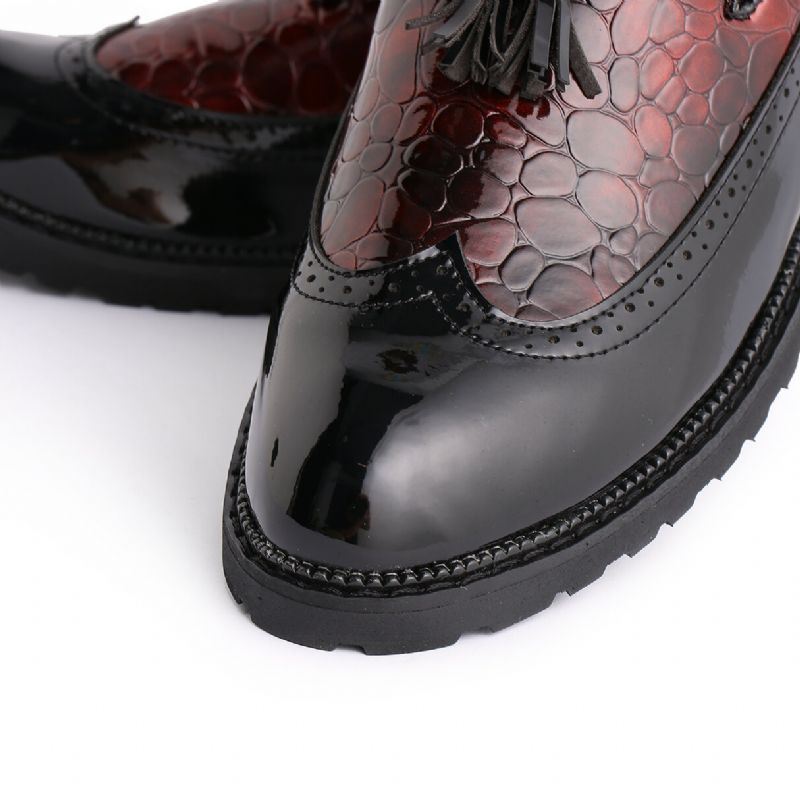 Miesten Aitoa Nahkaa Mauste Brogue Business Formal Oxfords