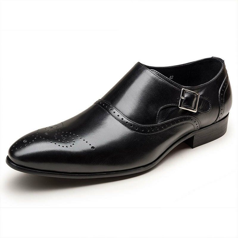 Miesten Brogue-veistetty Kuminauha Rento Business Oxfords