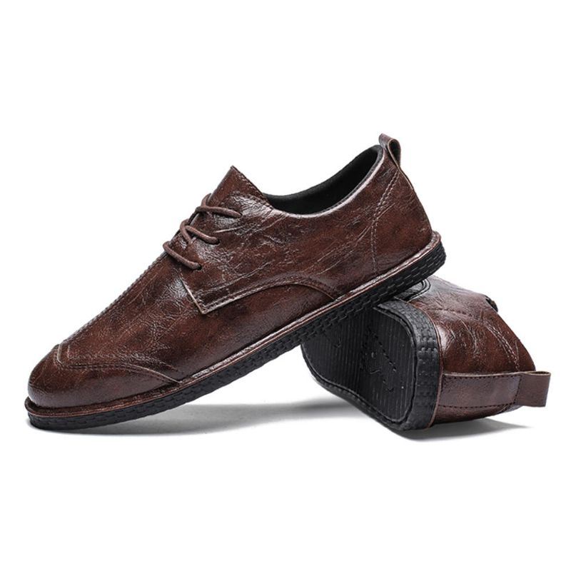 Miesten Juhlamekko Kengät Pehmeät Business Casual Oxfords