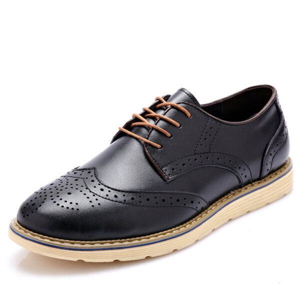 Miesten Muoti Brogue-kengät Nauhakiinnitys Pyöreävarvas British Oxfords